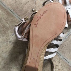 NWOT Sam Edelman sandals. Size 7W